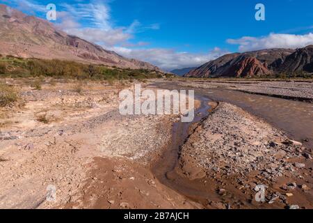 Otro Mundo, Quebrada de la Conchas, Conchas Valley, Quebrada Humahuaca, UNESCO-Welterbe, NW Argentinien, Lateinamerika Stockfoto