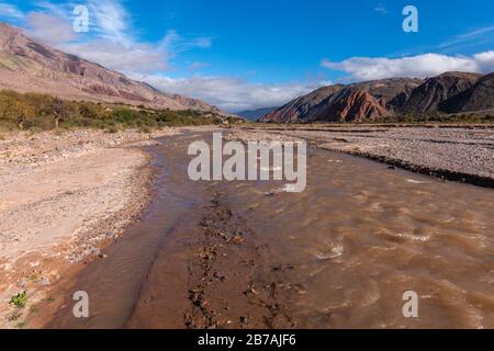 Otro Mundo, Quebrada de la Conchas, Conchas Valley, Quebrada Humahuaca, UNESCO-Welterbe, NW Argentinien, Lateinamerika Stockfoto