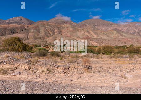 Otro Mundo, Quebrada de la Conchas, Conchas Valley, Quebrada Humahuaca, UNESCO-Welterbe, NW Argentinien, Lateinamerika Stockfoto