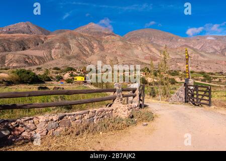 Otro Mundo, Quebrada de la Conchas, Conchas Valley, Quebrada Humahuaca, UNESCO-Welterbe, NW Argentinien, Lateinamerika Stockfoto