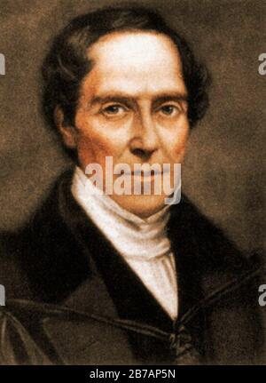 Gideon algernon Mantell Gemälde. Stockfoto