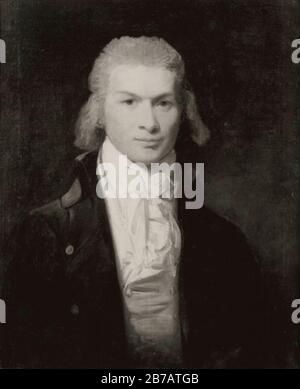 Gilbert Stuart - Porträt von William Williamson Stockfoto