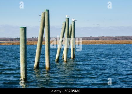 Salisbury Beach State Reservation in Salisbury, Massachusetts USA. Stockfoto