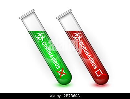 Coronavirus Covid-19, 2019-nKoV. China kämpft gegen den Ausbruch von Coronavirus. Vektorgrafiken. Stock Vektor