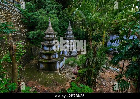 Pagode auf den Marmorbergen in Danang, Vietnam Stockfoto