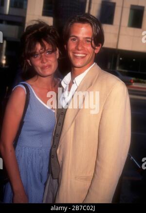 Beverly Hills, Kalifornien, USA 25. Juli 1995 Schauspieler Christian Oliver besucht am 25. Juli 1995 am Samuel Goldwyn Theatre in Beverly Hills, Kalifornien, USA, die Columbia Pictures "The Net"-Premierre. Foto von Barry King/Alamy Stock Photo Stockfoto