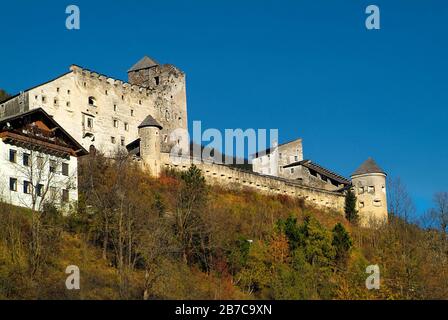 Österreich, Schloss Heinfels in Osttirol Stockfoto