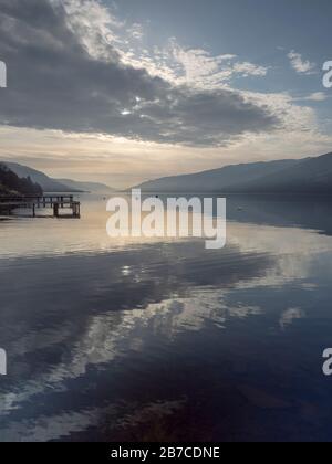 Loch Earn, Perthshire, Schottland Stockfoto