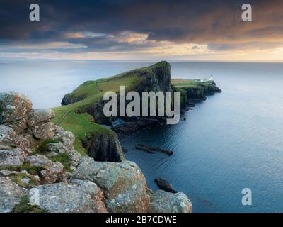 Landschaftlich Punkt, Isle Of Skye Stockfoto