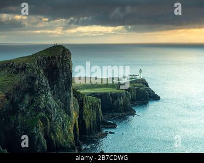 Landschaftlich Punkt, Isle Of Skye Stockfoto