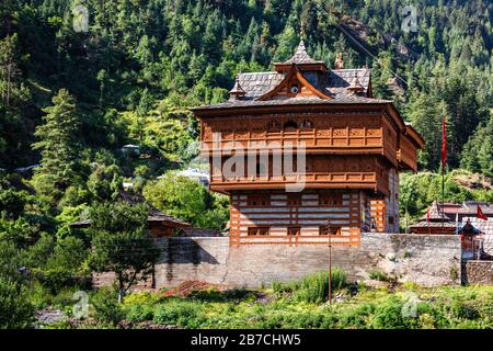 Bhimakali-Tempel, Sarahan, Himachal Pradesh Stockfoto