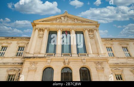 Palais de Justice in Nizza Stockfoto
