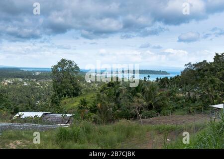 dh WEWAK PAPUA-NEUGUINEA Blick auf die PNG-Landschaft Stockfoto