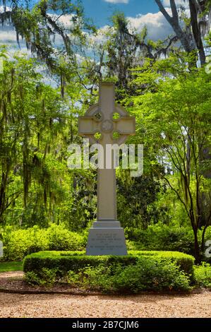 Wesley Memorial auf St Simons Island Stockfoto