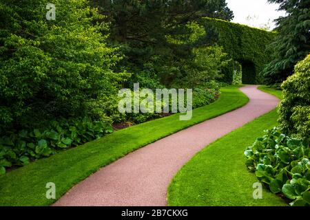 Der Royal Botanic Garden Edinburgh ist ein wissenschaftliches Zentrum für die Erforschung von Pflanzen, ihrer Vielfalt und Erhaltung sowie ein beliebter Touristenattraktion Stockfoto