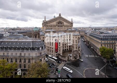 Paris Opera aka Academie Nationale de Musique, Paris, Frankreich, Europa Stockfoto