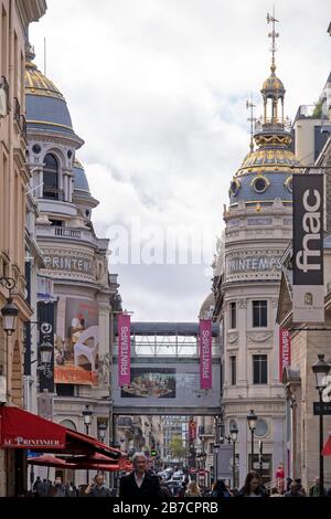 Printemps Haussman Kaufhaus in Paris, Frankreich, Europa Stockfoto