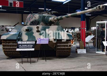 Panzerkampfwagen Tiger Ausf. B oder Tiger B (Sd.Kfz. 182). Aka Königstiger, Königstiger oder Royal Tiger Stockfoto