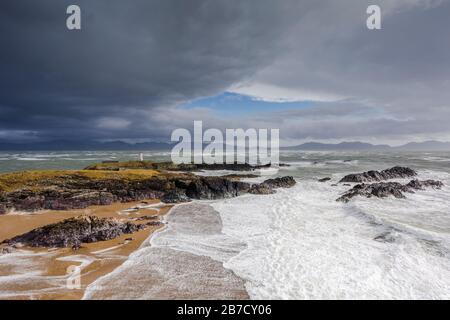 Llanddywn Island (Ynys Llanddwyn), Anglesey, Wales Stockfoto