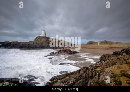 Llanddywn Island (Ynys Llanddwyn), Anglesey, Wales Stockfoto