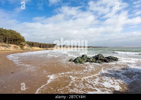 Llanddywn Island (Ynys Llanddwyn), Anglesey, Wales Stockfoto