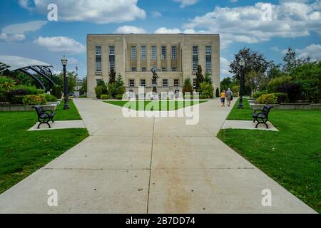 Das Gerichtsgebäude in Goderich, Ontario, Kanada, Nordamerika Stockfoto