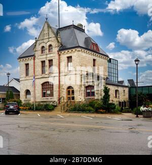 Städtisches Gebäude in Goderich, Ontario, Kanada Stockfoto