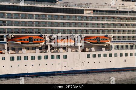 Viking Star am Liegeplatz in Bodo, Norwegen. Stockfoto