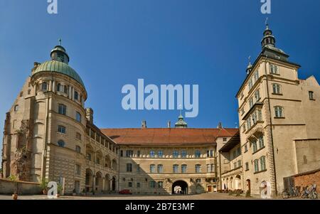 Schloss in Güstrow in Mecklenburg-Vorpommern, Deutschland Stockfoto