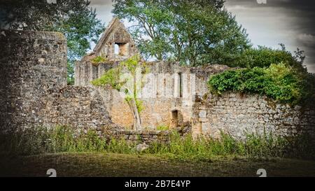 Godstow Abbey Ruinen in der Nähe der Themse in Oxford Stockfoto