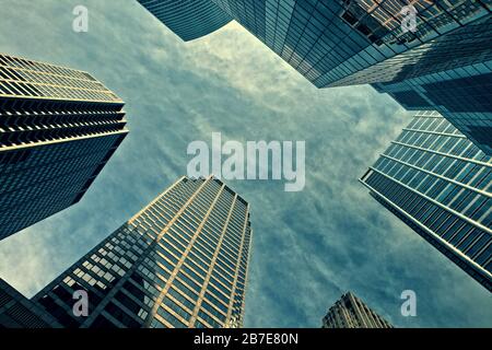Bilder von Chicago Tall Building Stockfoto