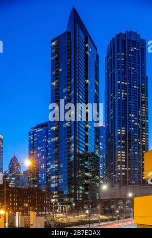 505 McClurg in der Streeterville Nachbarschaft Stockfoto