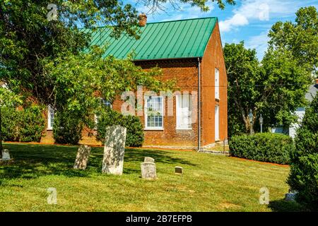 Morgan Chapel (Christ Episcopal Church-Bunker Hill), 185 Runnymeade Road, Bunker Hill, West Virginia Stockfoto