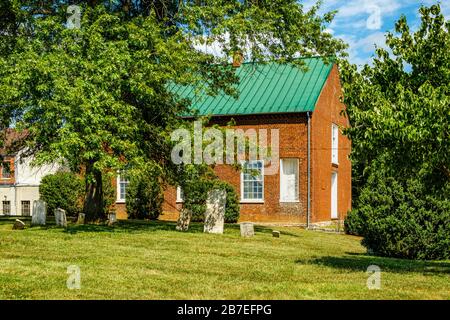 Morgan Chapel (Christ Episcopal Church-Bunker Hill), 185 Runnymeade Road, Bunker Hill, West Virginia Stockfoto