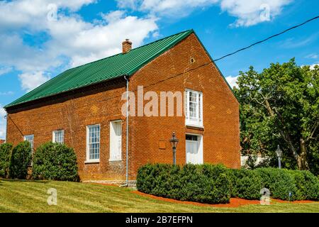 Morgan Chapel (Christ Episcopal Church-Bunker Hill), 185 Runnymeade Road, Bunker Hill, West Virginia Stockfoto