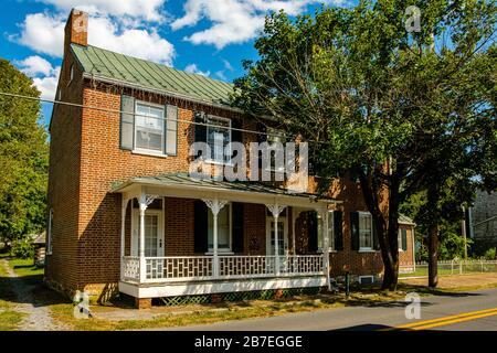 David Smith House, 7268 Queen Street, Middleway, West Virginia Stockfoto