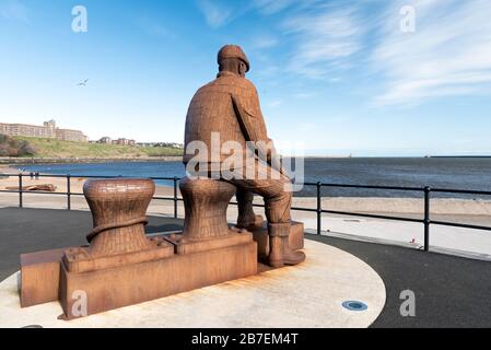 Fiddler's Green Fisherers Memorial Stockfoto