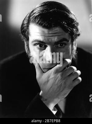 Laurence OLIVIER Portrait als Heathcliff in WUTHERING HÖHEN 1939 Regisseur WILLIAM WYLER Drehbuch Ben Hecht und Charles MacArthur Roman Emily Bronte The Samuel Goldwyn Company/United Artists Stockfoto