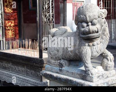 Historischer Tempel der Barmherzigkeit in George Town in Malaysia Stockfoto