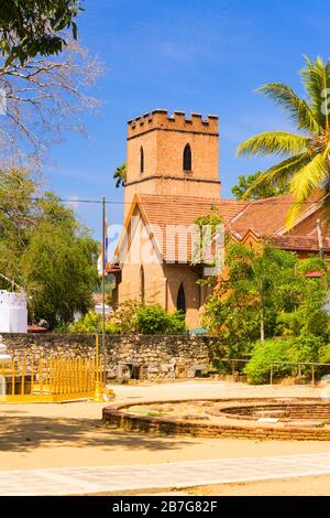 Südasien Sri Lanka Kandy Singhala Central Province Antike Hauptstadt St. Paul's Anglikan Neo-Gothic Church1852 Stockfoto