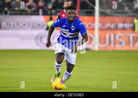 Cagliari, Italien. Januar 2020. cagliari, Italien, 01. Januar 2020, Ronaldo Vieira von Sampdoria während - Credit: LM/Luigi Canu Credit: Luigi Canu/LPS/ZUMA Wire/Alamy Live News Stockfoto