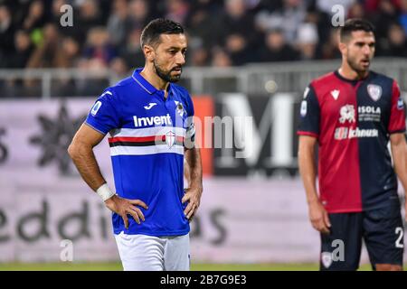 Cagliari, Italien. Januar 2020. cagliari, Italien, 01. Januar 2020, Fabio Quagliarella von Sampdoria während - Credit: LM/Luigi Canu Credit: Luigi Canu/LPS/ZUMA Wire/Alamy Live News Stockfoto