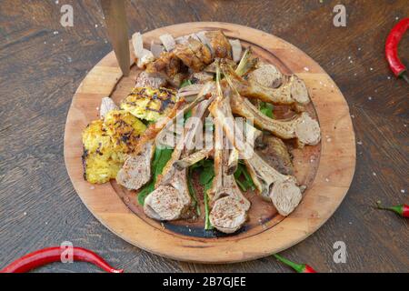 Steak aus türkischer Küche Stockfoto