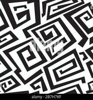 Alte einfarbige, nahtlose Textur Stock Vektor