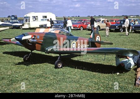 Die Flying for Fun Fair in Sywell im Jahr 1971 Stockfoto