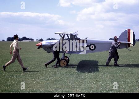 Die Flying for Fun Fair in Sywell im Jahr 1971 Stockfoto