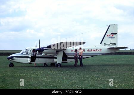 Die Flying for Fun Fair in Sywell im Jahr 1971 Stockfoto