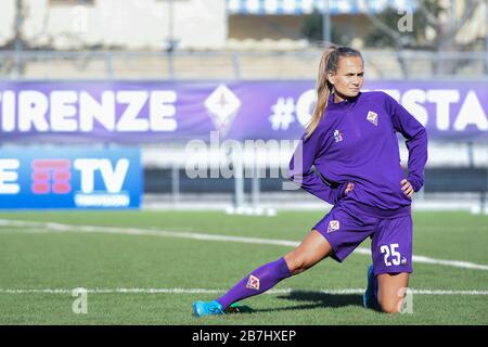 Frederikke thogersen (Fiorentina Frauen) während Fiorentina Frauen's italienische Fußball Serie A Saison 2019/20, Florenz, Italien, 01. Januar 2020, Fußball IT Stockfoto