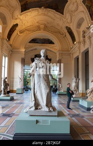 Petit Palais Kunstmuseum in Paris Frankreich Stockfoto