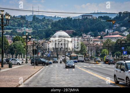 Turin, Piedimonte, Italien Stockfoto